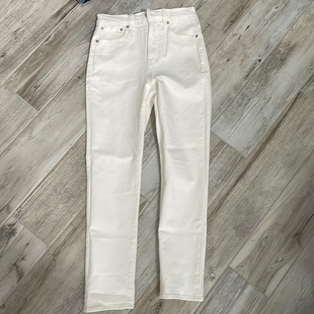 Madewell Perfect Vintage Jean in White